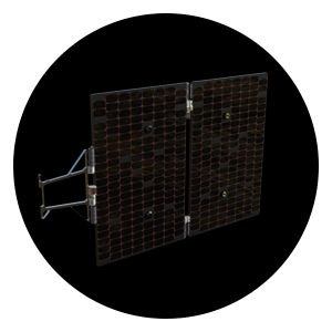 image of tess's solar arrays