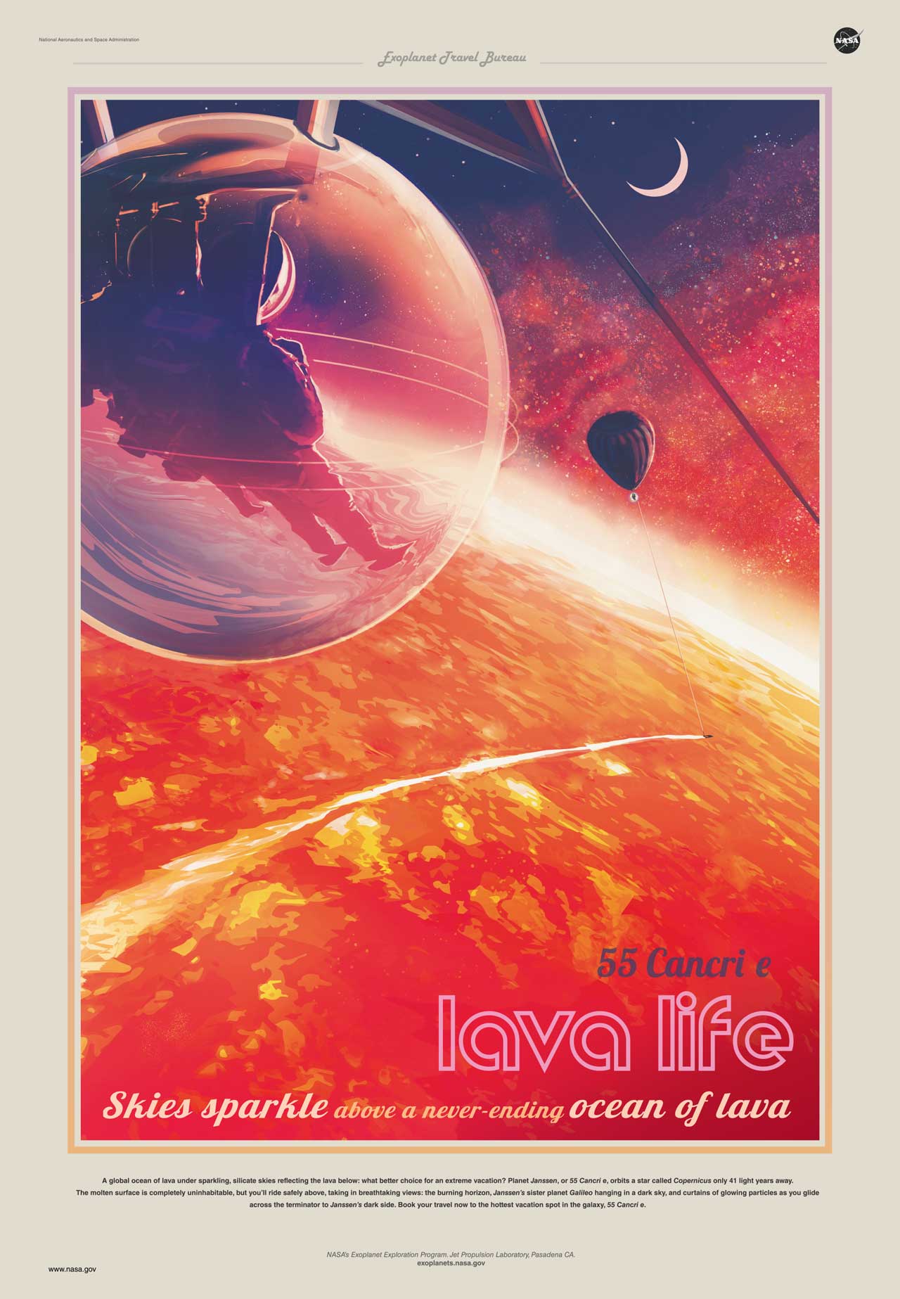 55 Cancri e poster