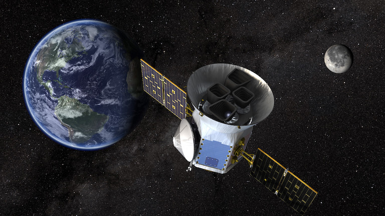 artist's concept of TESS