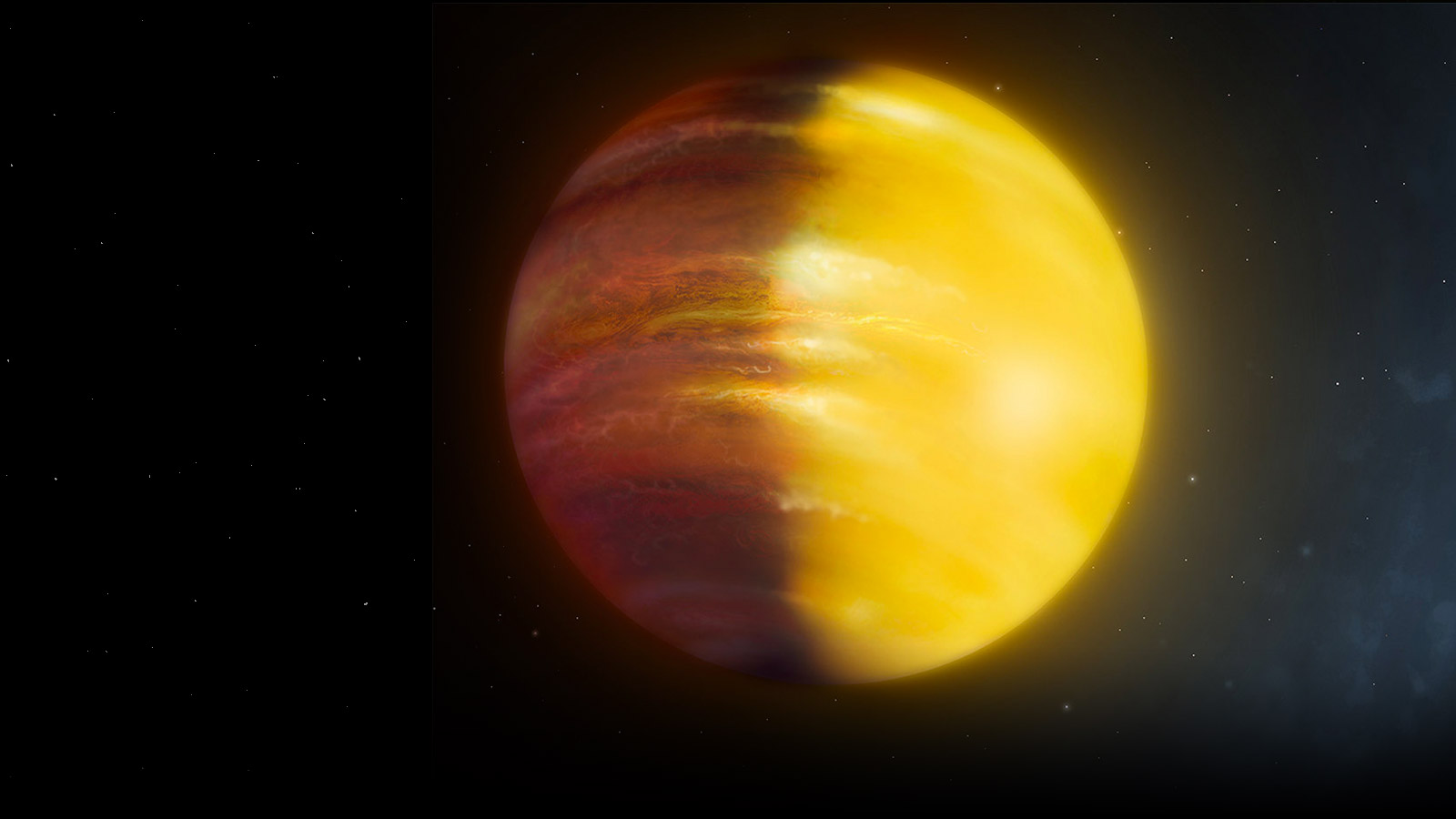 gas giant planet with life