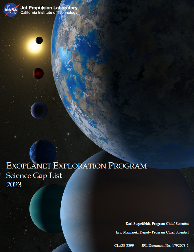 Science Gap List 2023 cover