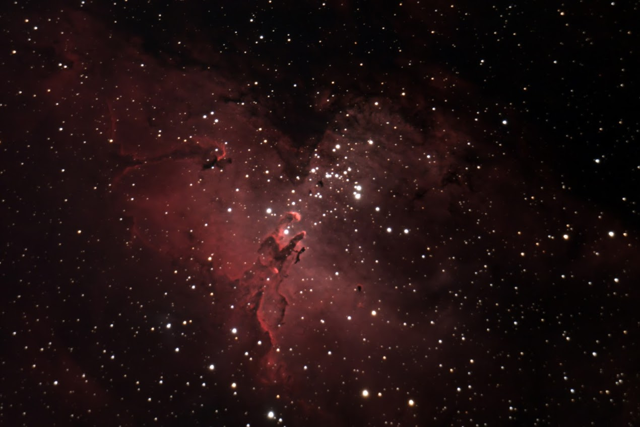 M16 Eagle Nebula by Darrin Olsen