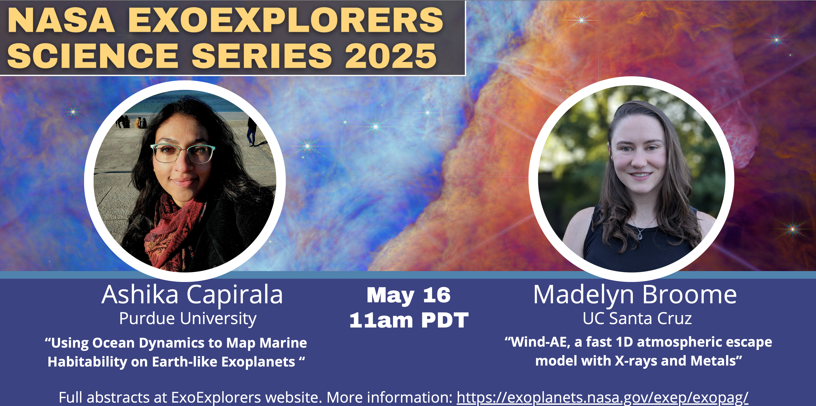 May 16 2025 webinar poster