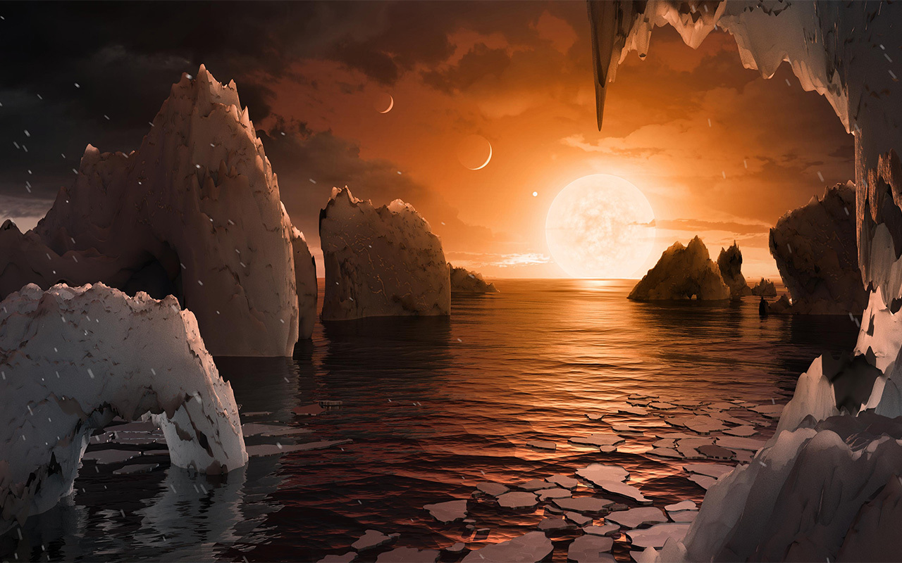 Surface TRAPPIST-1