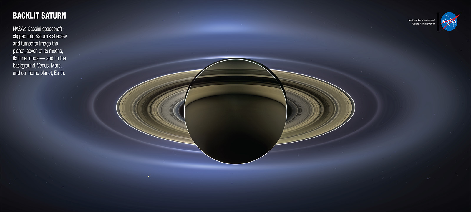 Saturn backdrop