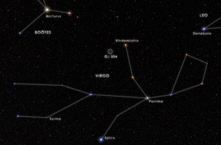 Finding GJ504 in the night sky