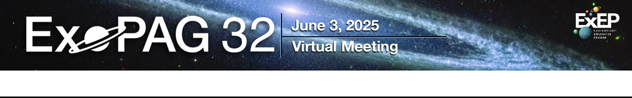 ExoPAG 32 banner graphic