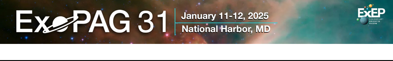 ExoPAG 31 banner