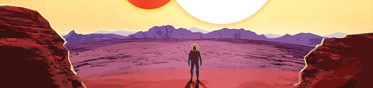 Taken from the Kepler-16b Travel poster