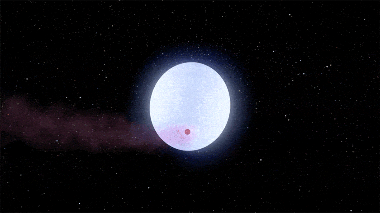 slide 1 - KELT-9b orbiting its star