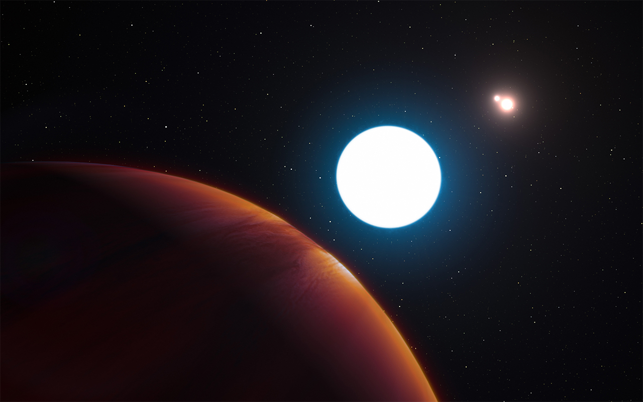 A surprising planet with three suns – Exoplanet Exploration: Planets Beyond  our Solar System