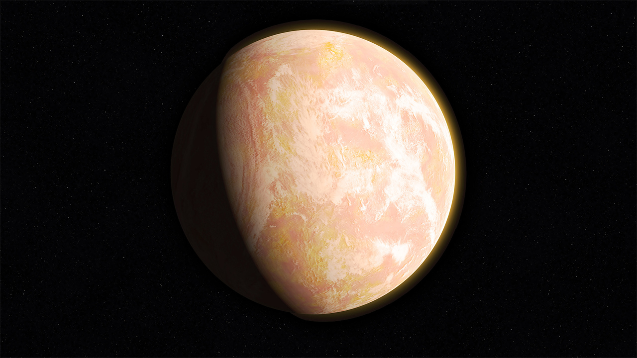 An illustration of ancient Earth.