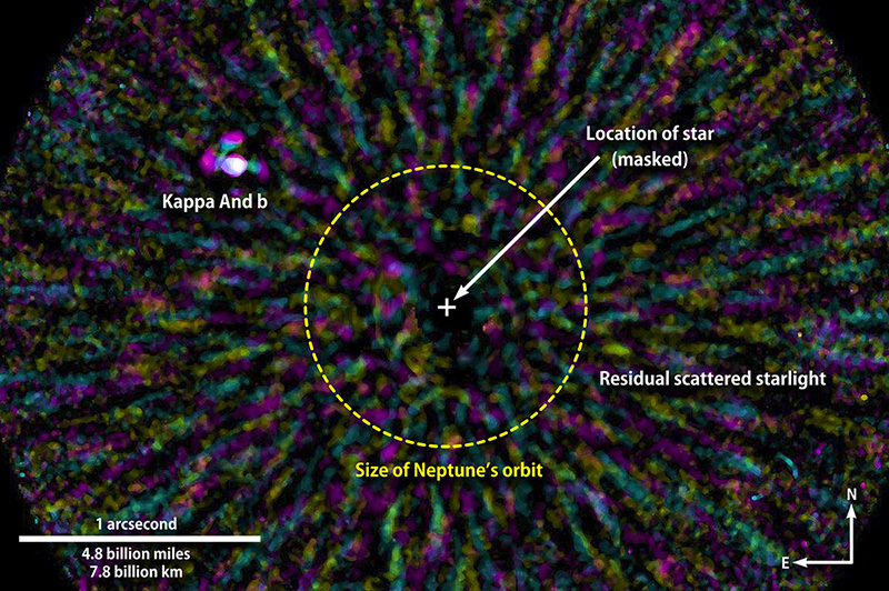 Image of the "super-Jupiter" Kappa Andromedae b