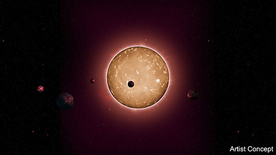 Kepler-444 Planetary System (Artist's Concept)