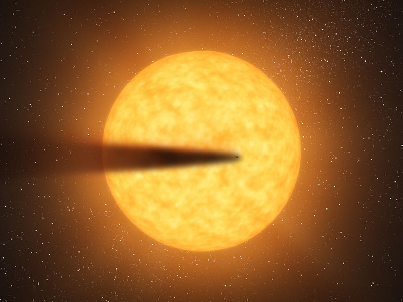 Disintegrating Super Mercury-size Planet