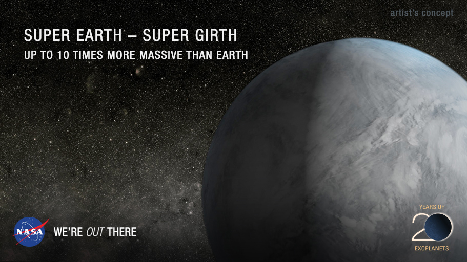 Super Earth—Super Girth